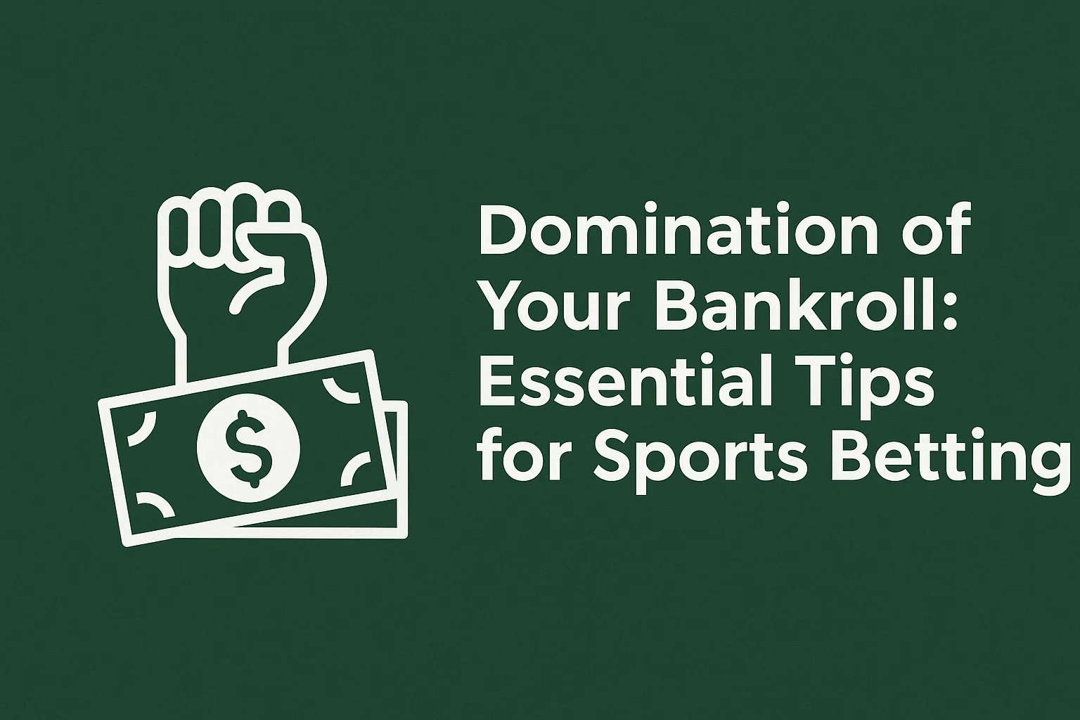 Domination of Your Bankroll: Essential Tips for Sports Betting