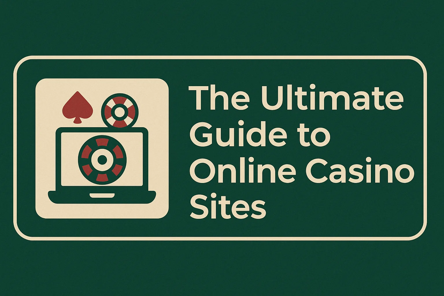 The Ultimate Guide to Online Casino Sites